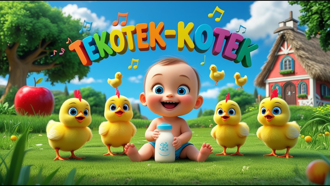TEKOTEK-KOTEK ANAK AYAM - LAGU ANAK DAN BAYI – NURSERY SONGS POPULER | Roman Kids