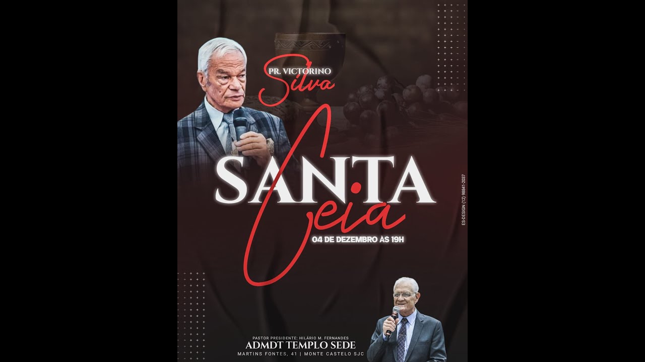 Santa Ceia | Pr. Victorino Silva