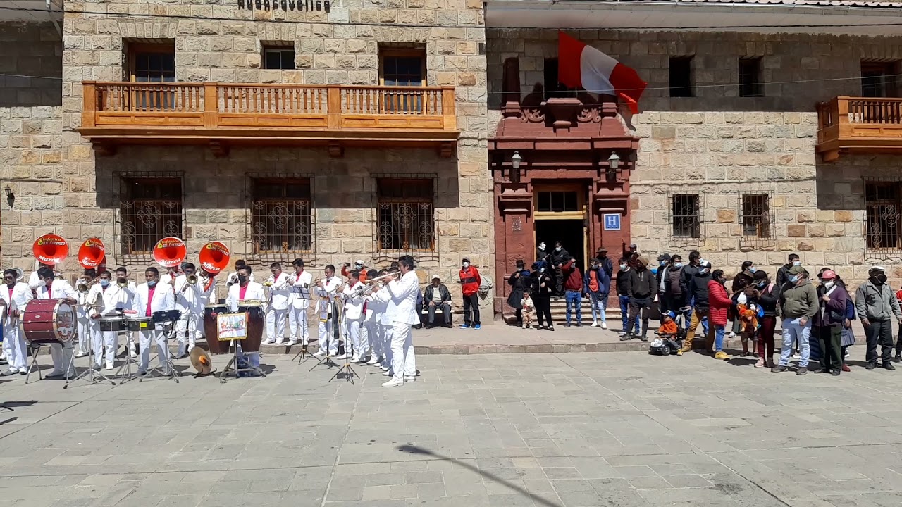 Banda sinfónica San Lorenzo de Marca/ Paso doble -Huancavelica 450 aniversario de fundación española