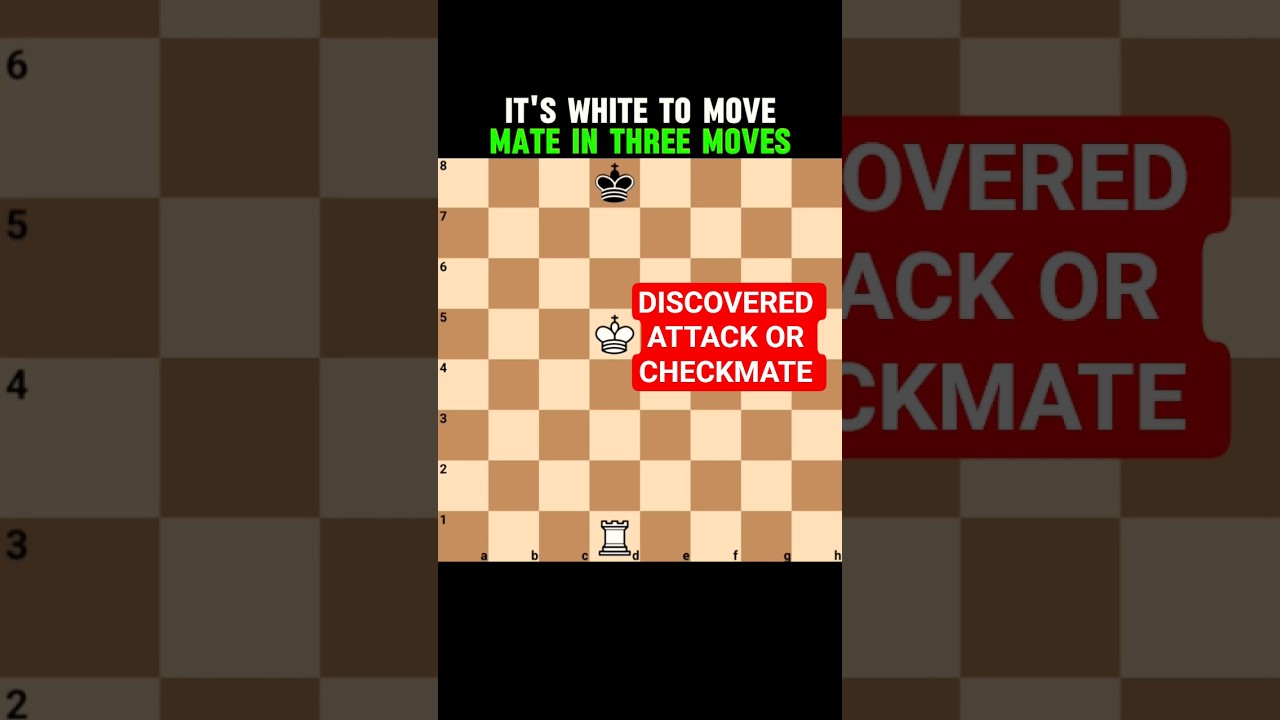 DISCOVERED ATTACK OR CHECKMATE 