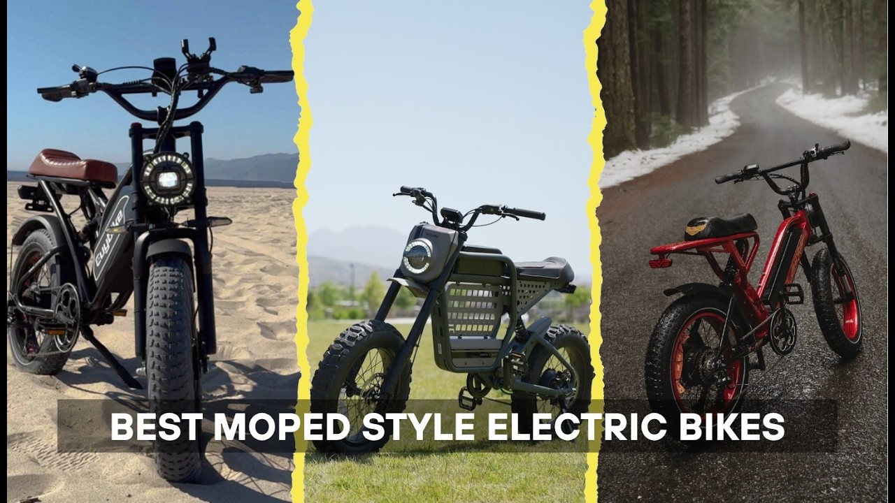 7 Best Moped Style Electric Bikes 2026! Power Meets Style