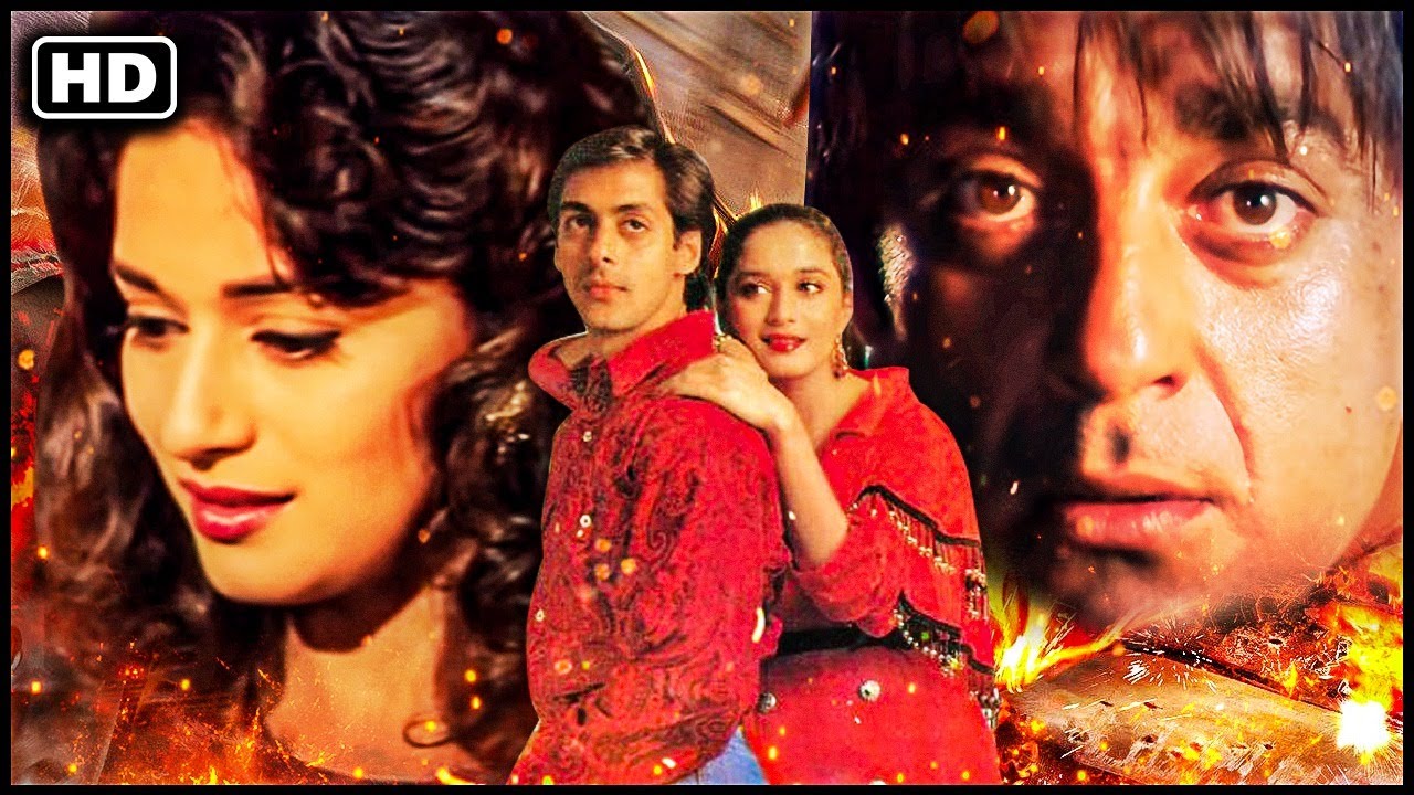SAAJAN 1991 (HD) | Sanjay Dutt | Salman Khan | Madhuri Dixit | 90 के दशक की सबसे बड़ी रोमांटिक फिल्म