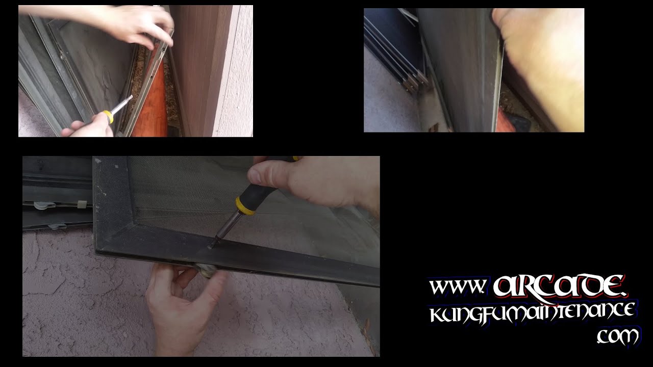 Three Different Screen Door Wheels Types How To Raise Lower Adjust Remove Replace Broken Install