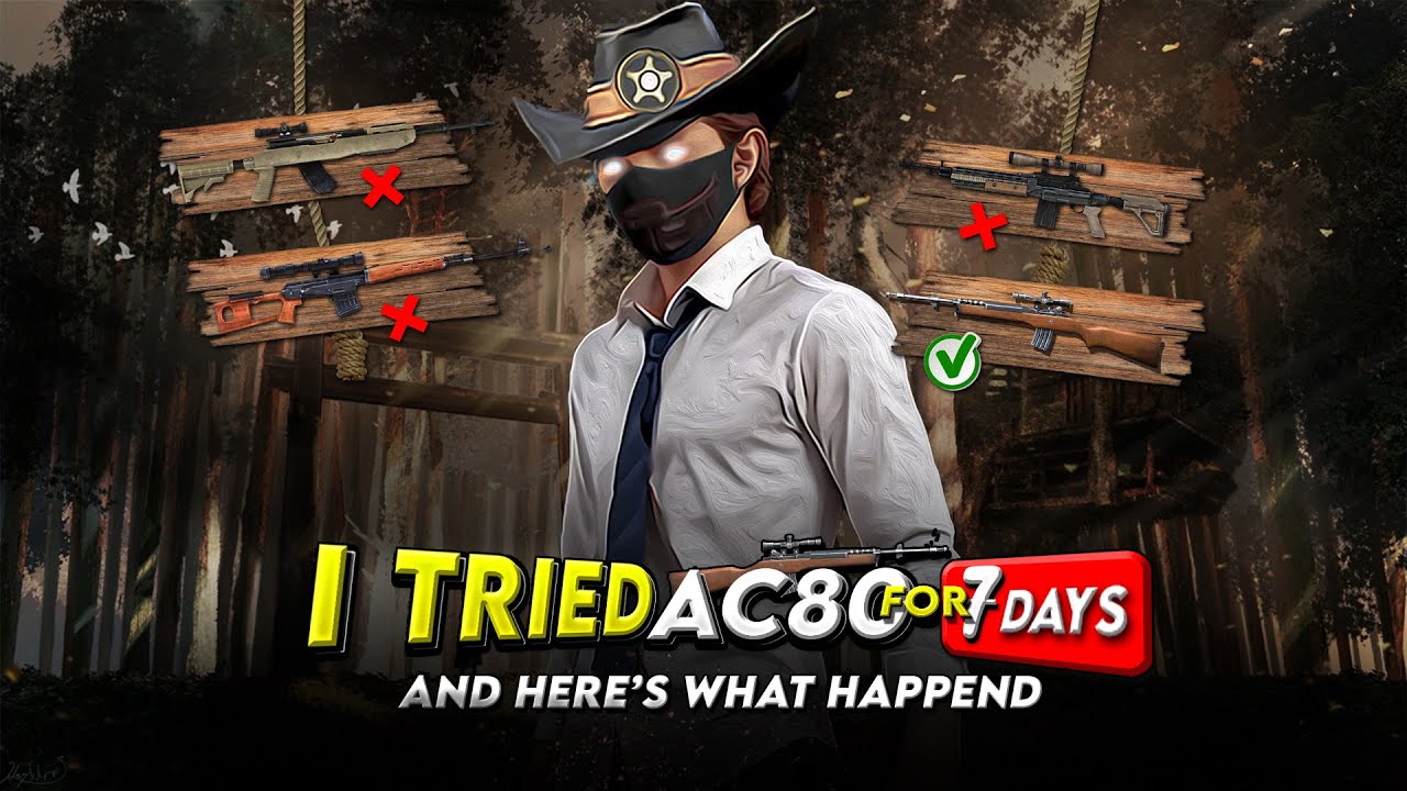 I Tried Playing 1v4 with JUST SCOPE for 7 Days and Here's What Happened☠