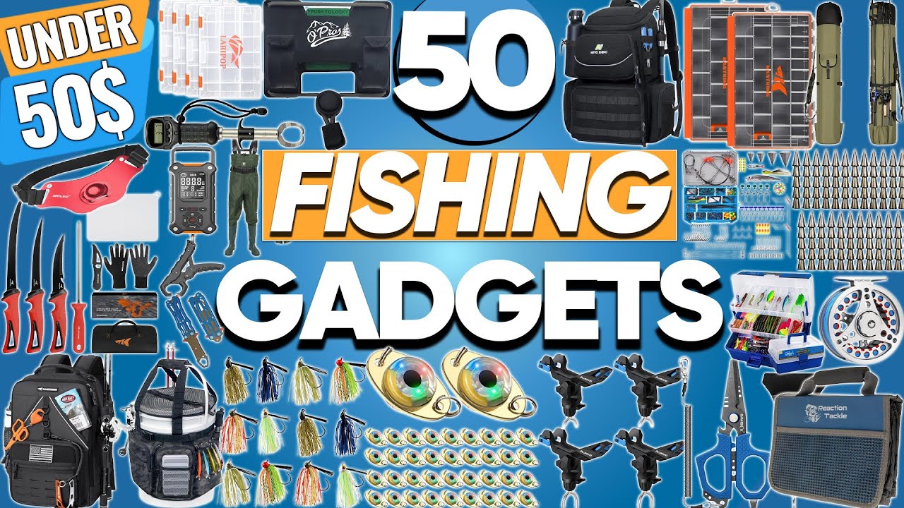 50 Fishing Gadgets Under 50$ on Amazon for Smarter Fishing