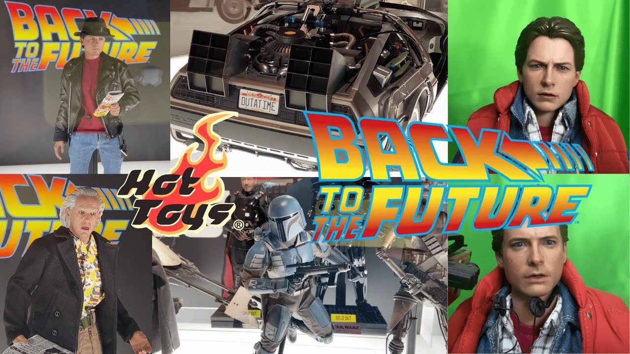 Hot Toys Back to the Future event at Toy Sapiens PLUS quick review of new Marty McFly 2.0 vs 1.0