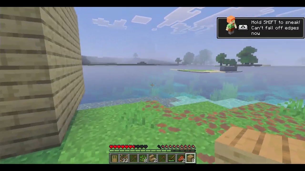 my minecraft world day 2 part 2