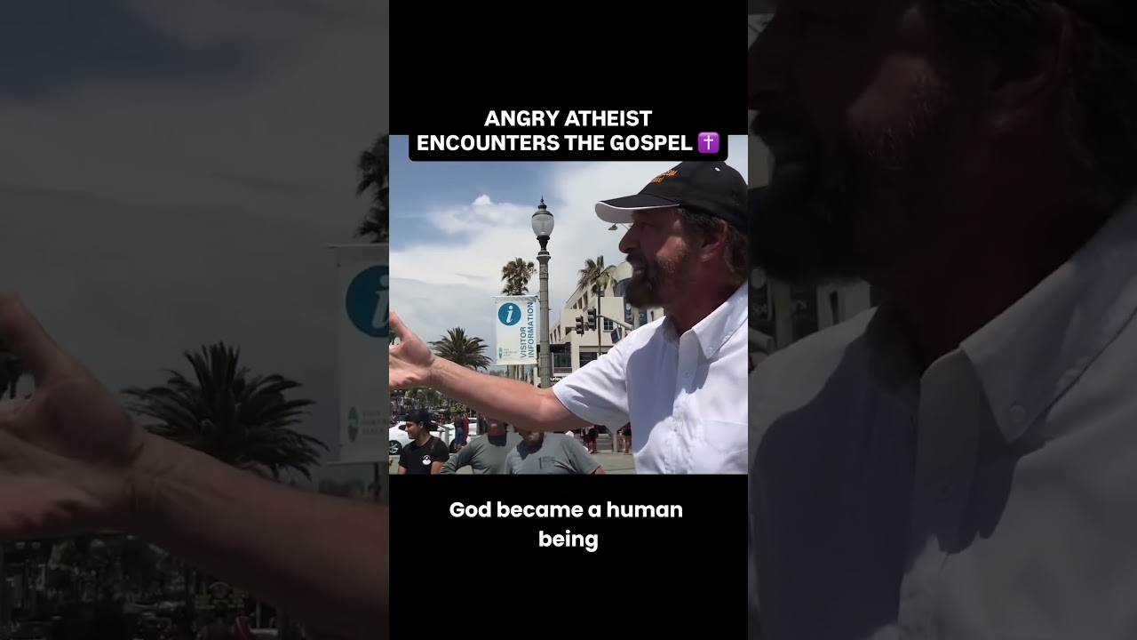 Angry Atheist Encounters the REAL Gospel