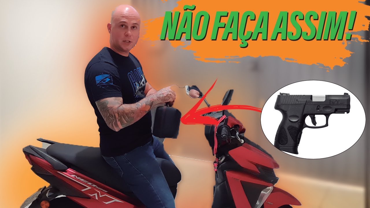 COMO TRANSPORTAR CORRETAMENTE SUA ARMA SEM PORTE DE TRÂNSITO!