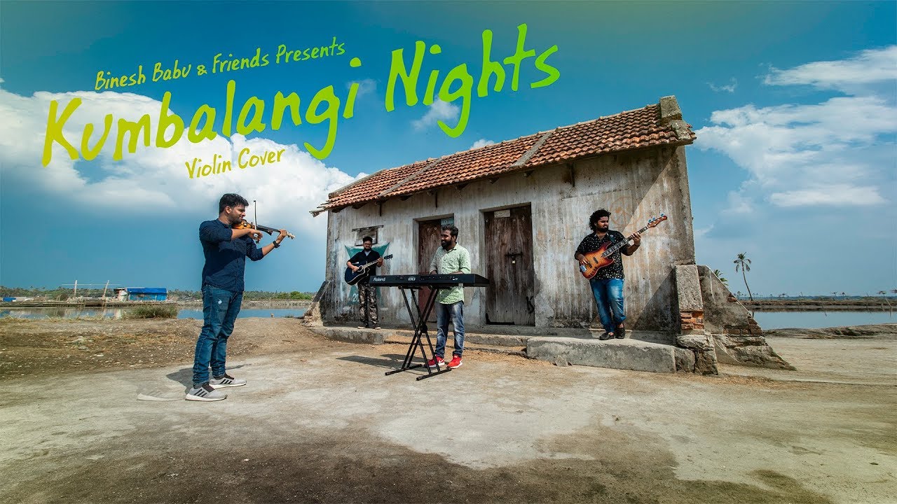 Kumbalangi Nights Violin Cover | Cherathukal | ചെരാതുകൾ |  Binesh Babu & Friends