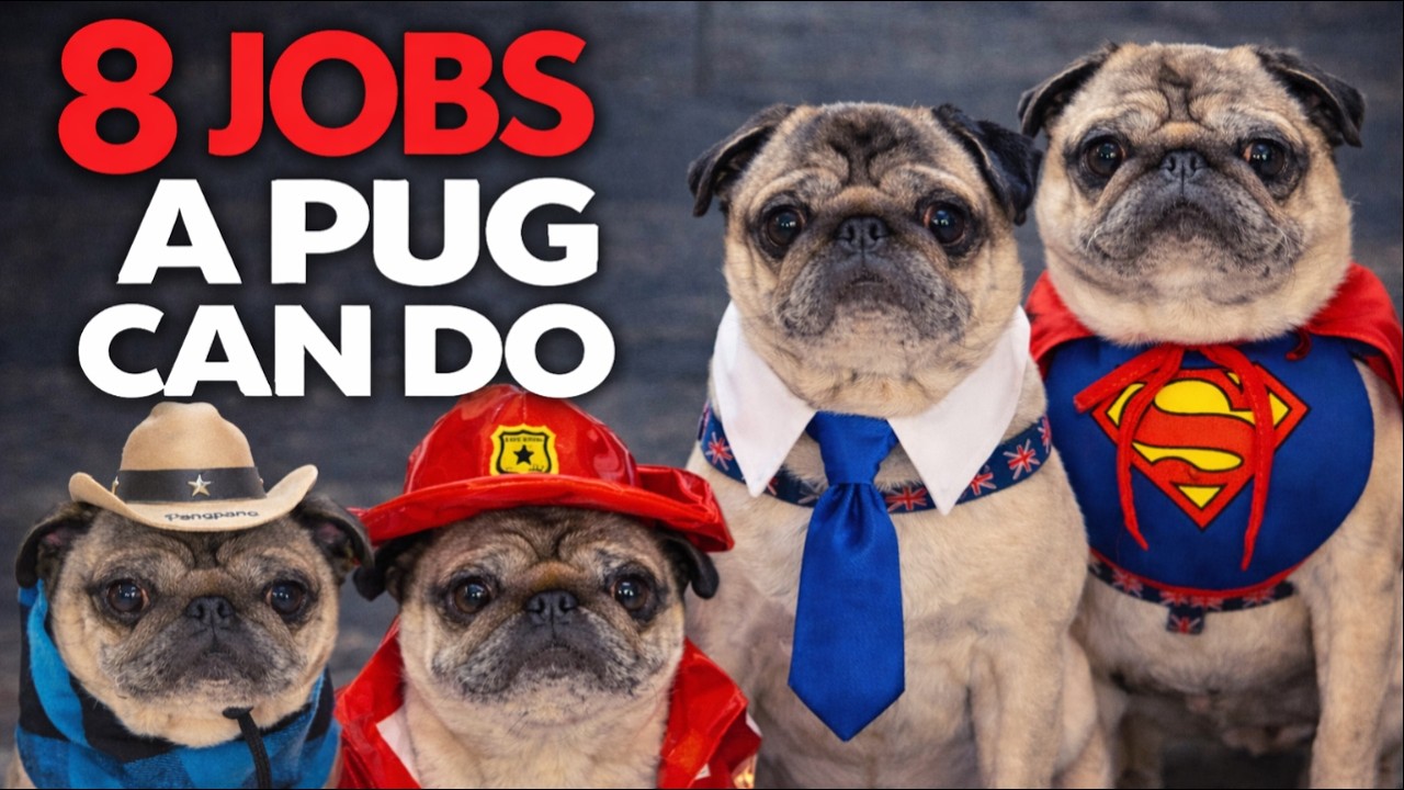 This Pug Can Do 8 Jobs - You WON’T BELIEVE It! | Hilarious Costumes
