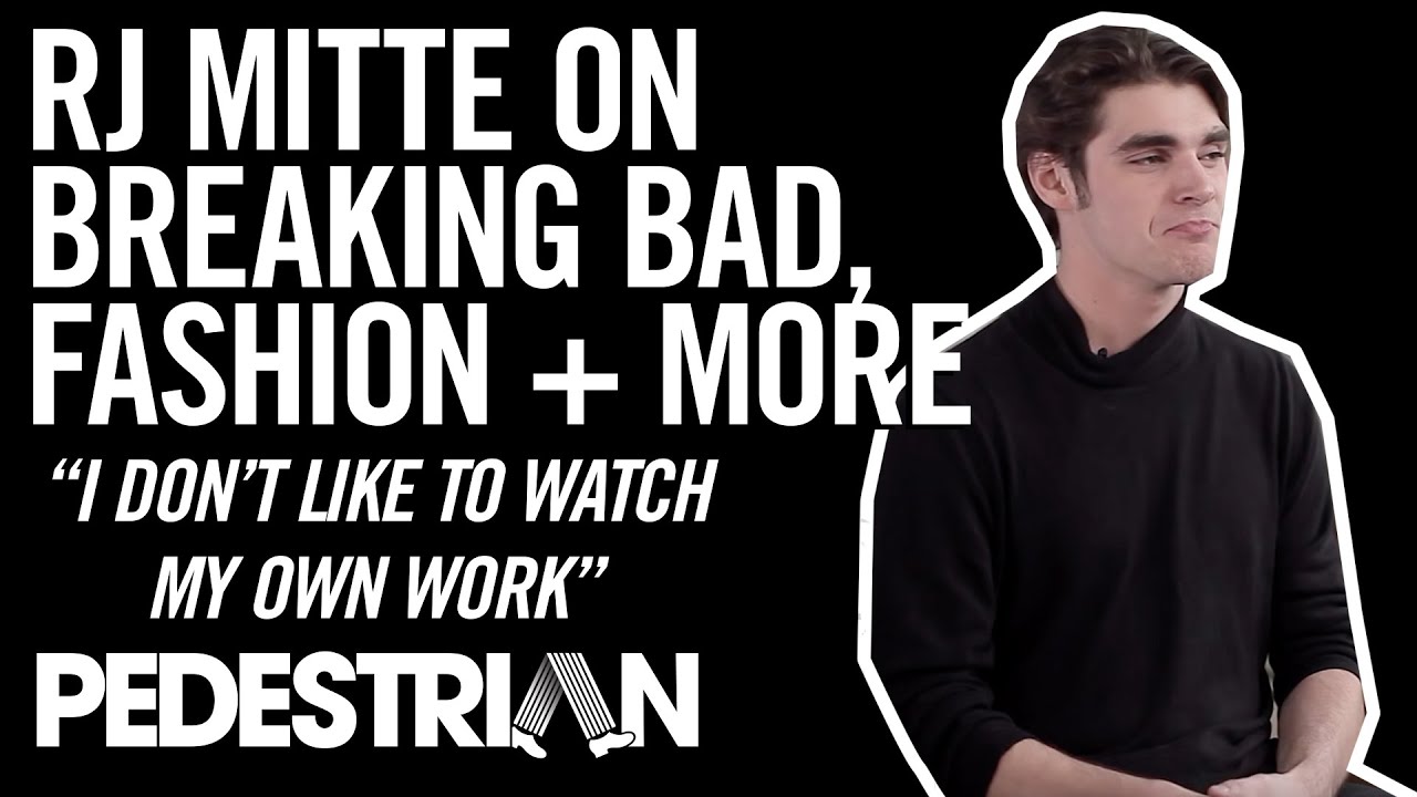 RJ Mitte On Late-Night Breakfast, Breaking Bad and Fashion | PEDESTRIAN.TV