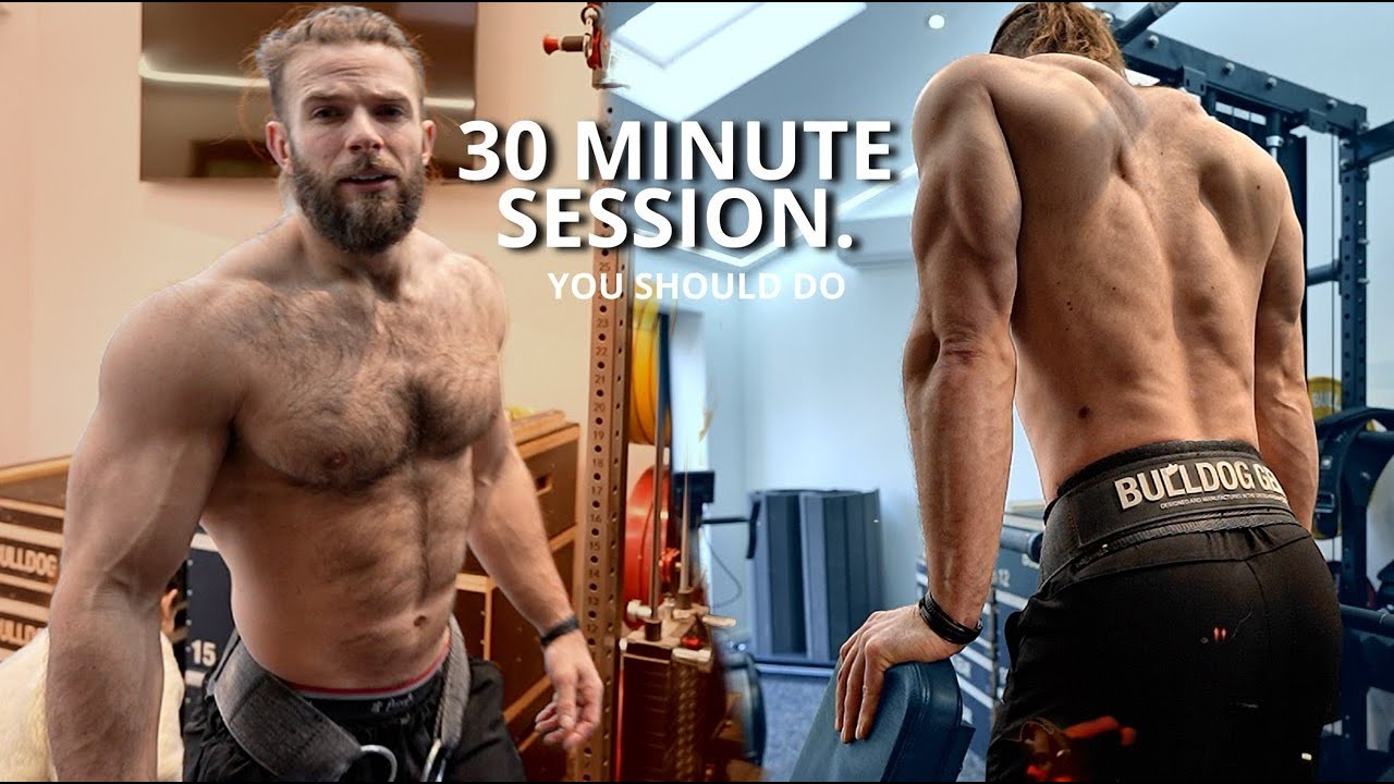 BUILD MUSCLE in just a 30 minute session (and how to then take it further)