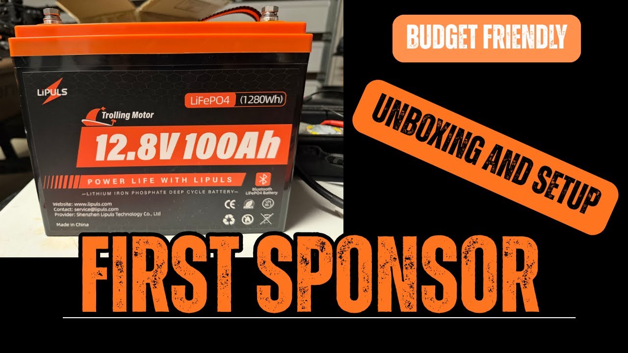 Unboxing a Budget Friendly 12 volt lithium battery🔋#lithiumbattery #kayakfishingtips #lipuls #amazon