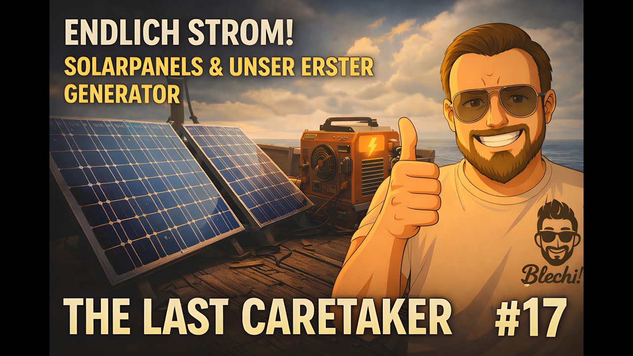 Endlich Strom! Solarpanels & unser erster Generator | The Last Caretaker #17