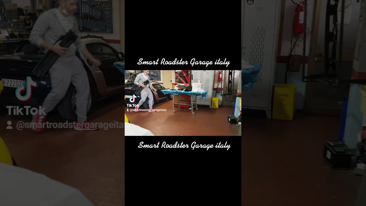 Smart Roadster Garage italy #smart #smartroadster #smartroadstergarage #smartroadsteritalia