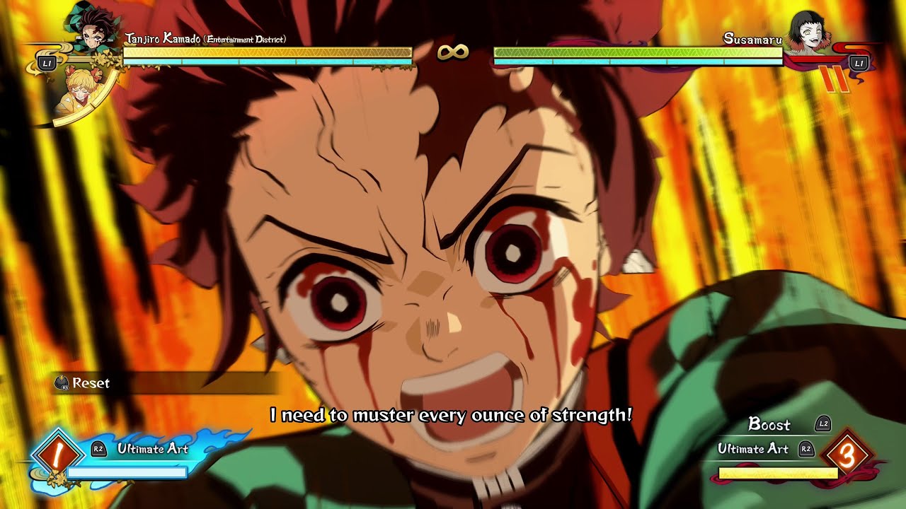 Tanjiro Red Light District Moveset & Vs Battles DLC Gameplay | Demon Slayer Hinokami Chronicles