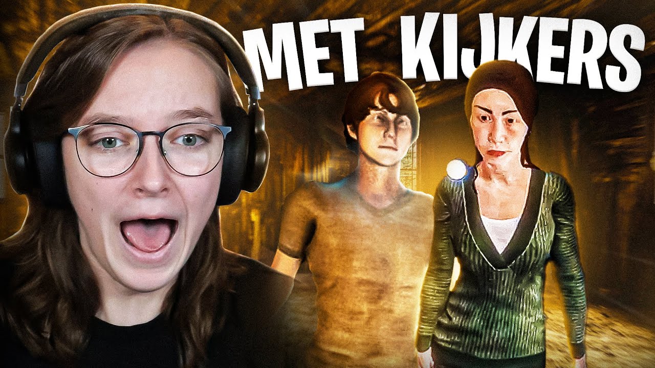 PHASMOPHOBIA MET KIJKERS SPELEN! (Nederlands)