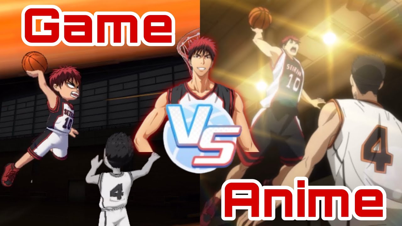KAGAMI TAIGA All Skill Anime Reference! || Kuroko no Basket SR [火神大我 全技能動漫出處 || 黑子的籃球SR]