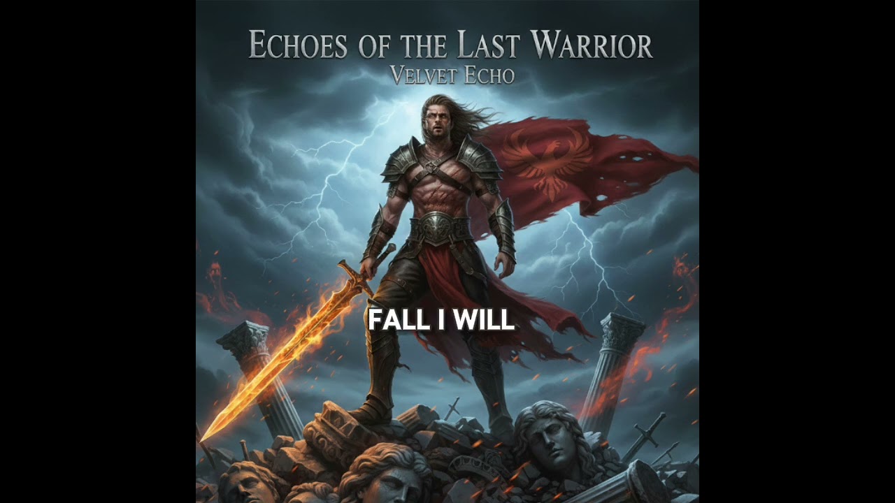 Velvet Echo - Echoes of the Last Warrior (Official Lyric Video) | Epic Power Metal