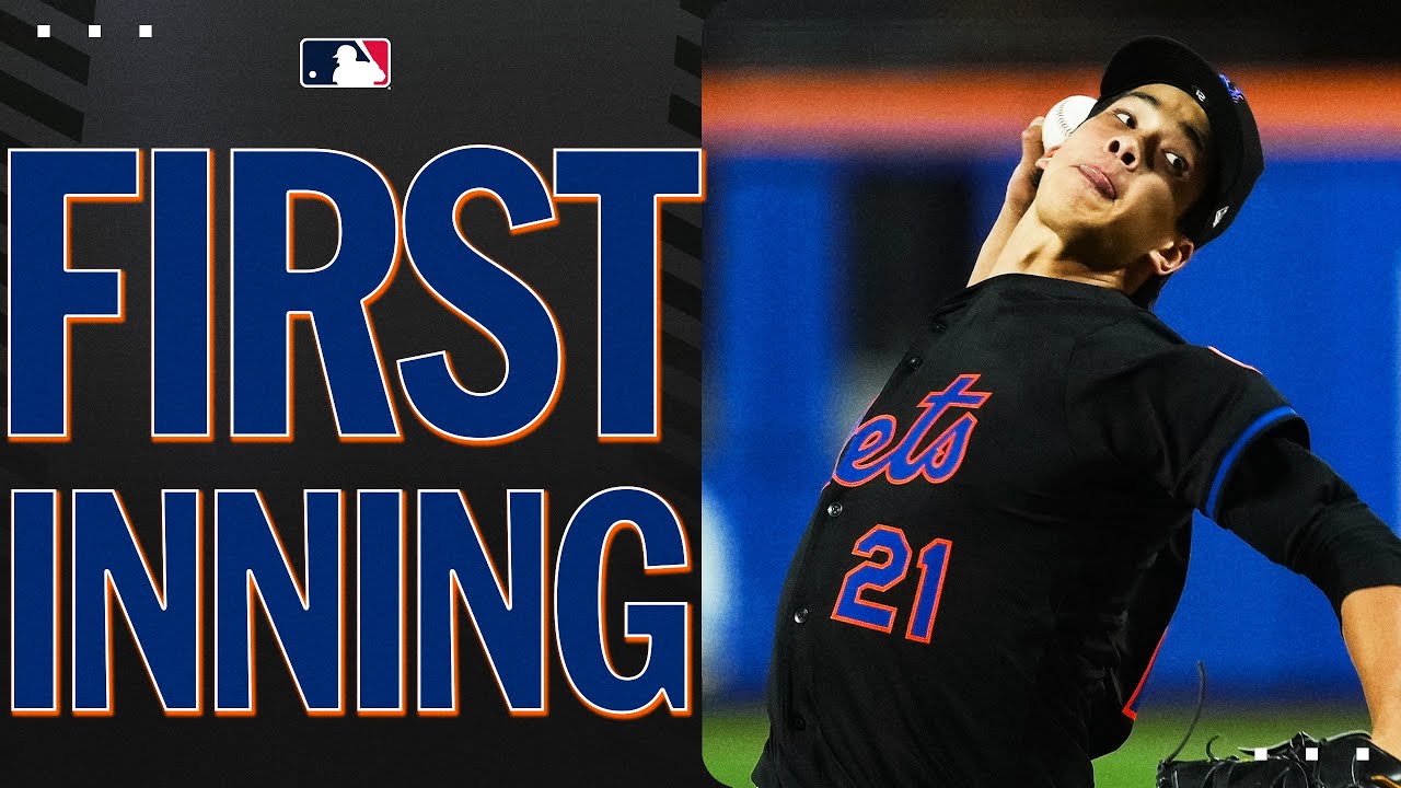 FULL INNING: Jonah Tong's first MLB inning! (Only threw 6 pitches!)