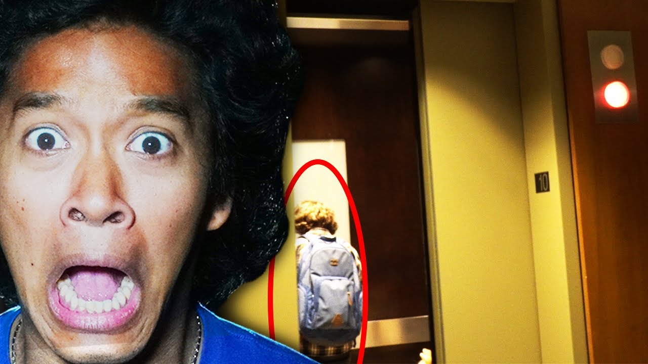 PLAYING THE ELEVATOR GAME in HAUNTED BUILDING - Episode 2 (HE GOT TRICKED!!)