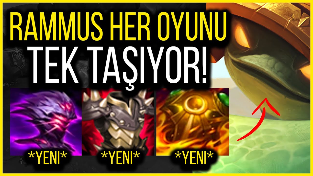 🐢 TAOWB YÜKSEK ELO RAMMUS ÖĞRETİYOR 🐢