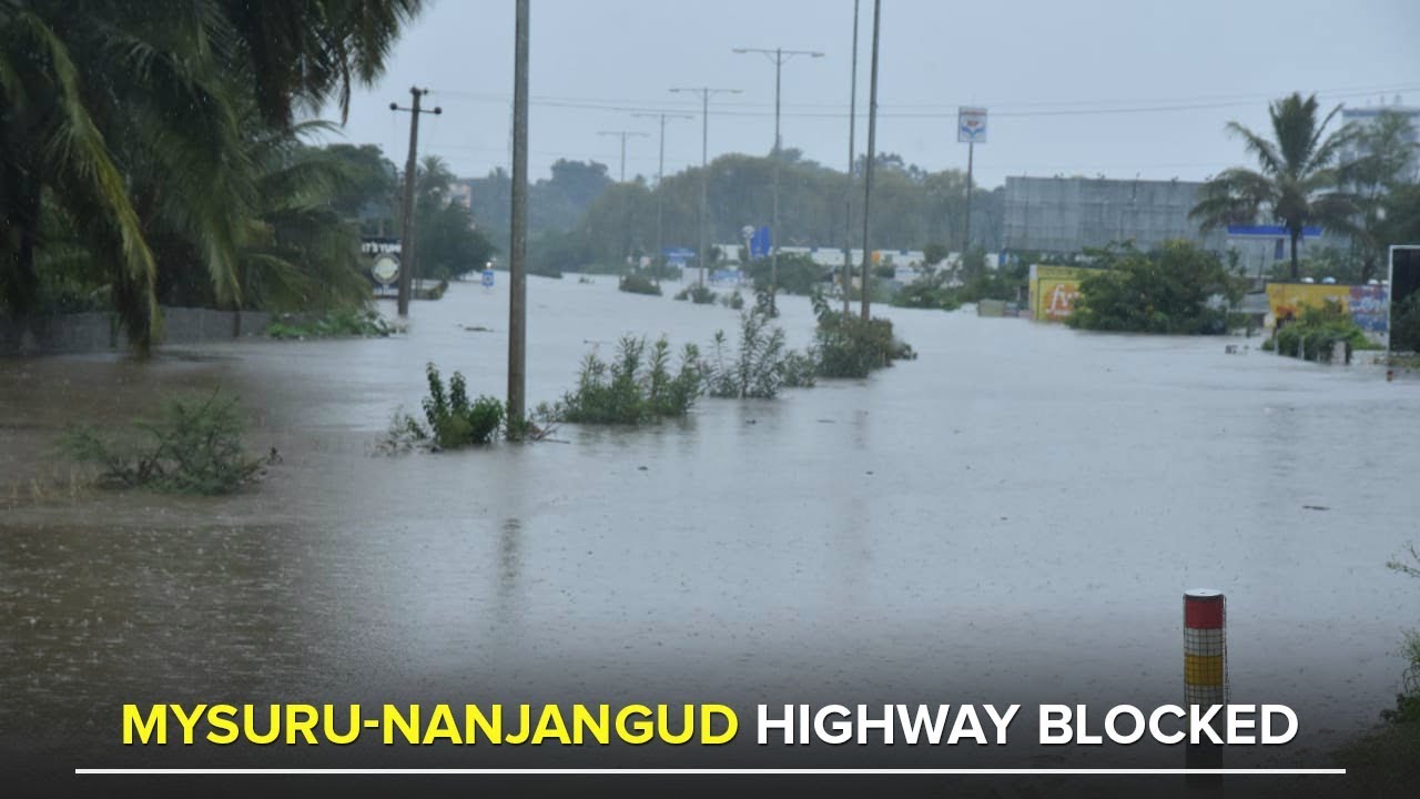 Road to Tamil Nadu, Kerala Via Nanjangud blocked
