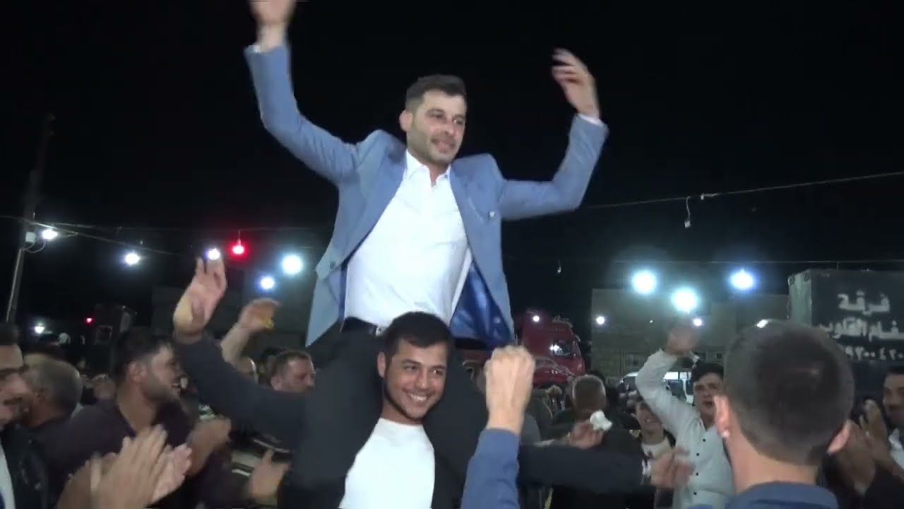 فرقة انغام القلوب تقدم حفل عبدو حسن العليوي افراح العساسنة في تركمان بارح الجزء الرابع