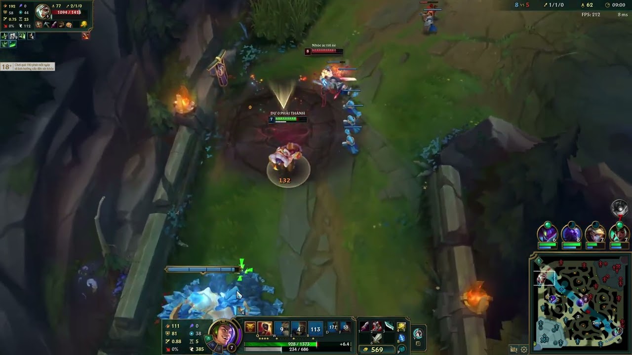 SETT VỚI RIVEN