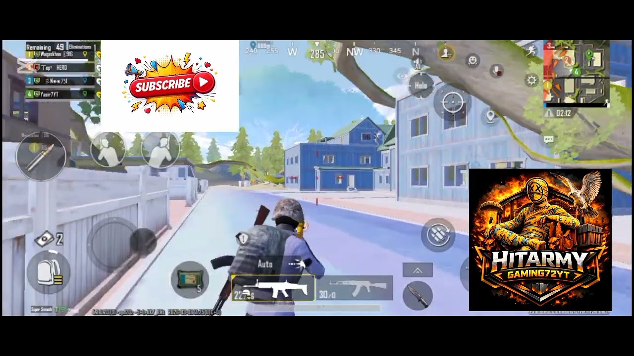 #pubg mobile livik match 1v3 kill lo davice must match part 1 update 😨😲