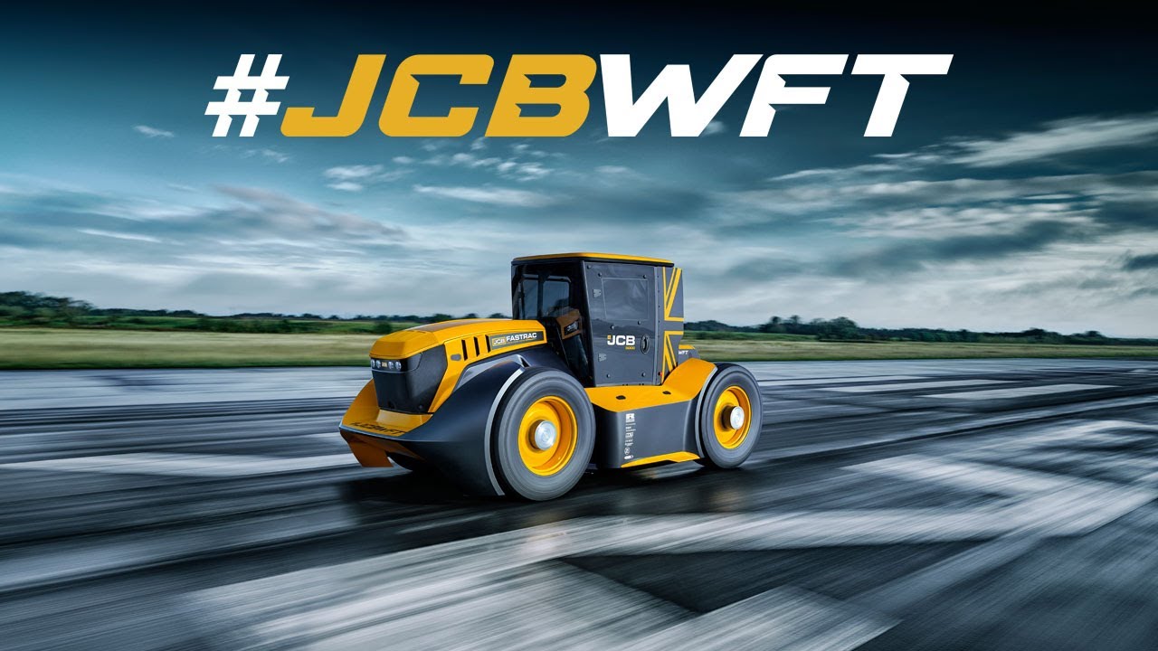 #JCBWFT - The World's Fastest Tractor - Guy Martin's JCB Fastrac Guinness World Record Speed Run