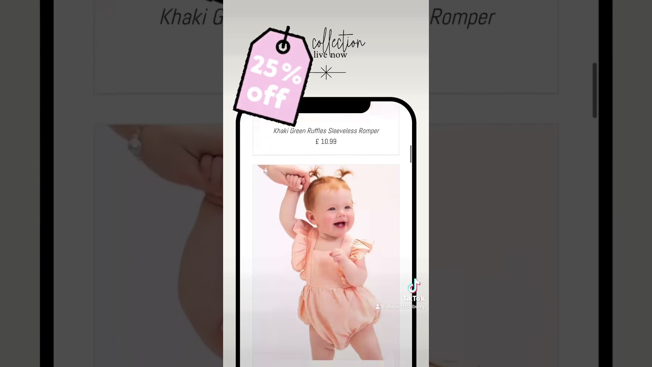Summer Baby & Toddler Clothing Sale! 25% Off #baby #toddlerclothing