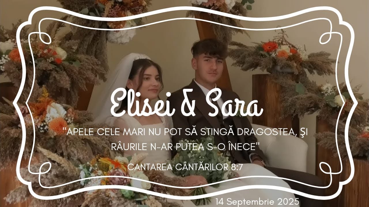 Biserica Betel Codlea - Nuntă Elisei & Sara