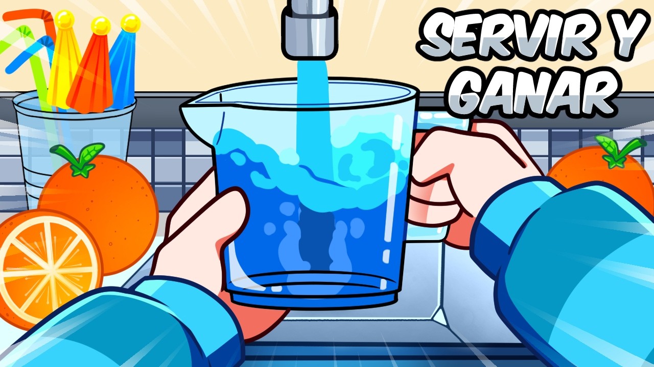 Gané MILLONES sirviendo agua...🥤💧
