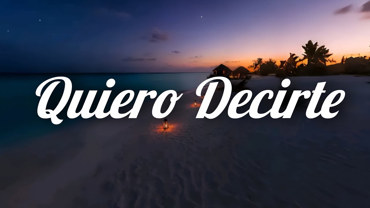 Quiero decirte | Song by Abraham Mateo & Ana Mena | English Translation | Lyric video
