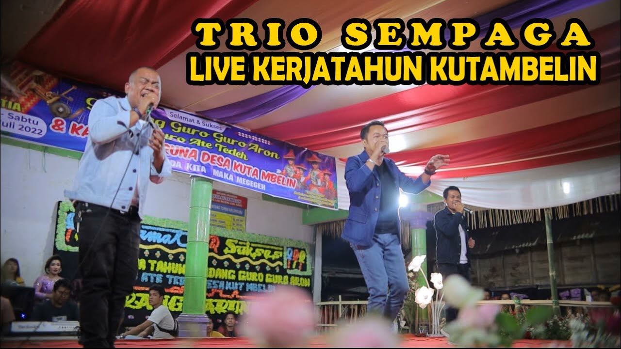 Narta Siregar Trio Sempaga Live Kerjatahun 2022 -  Kutambelin Liang Melas Datas