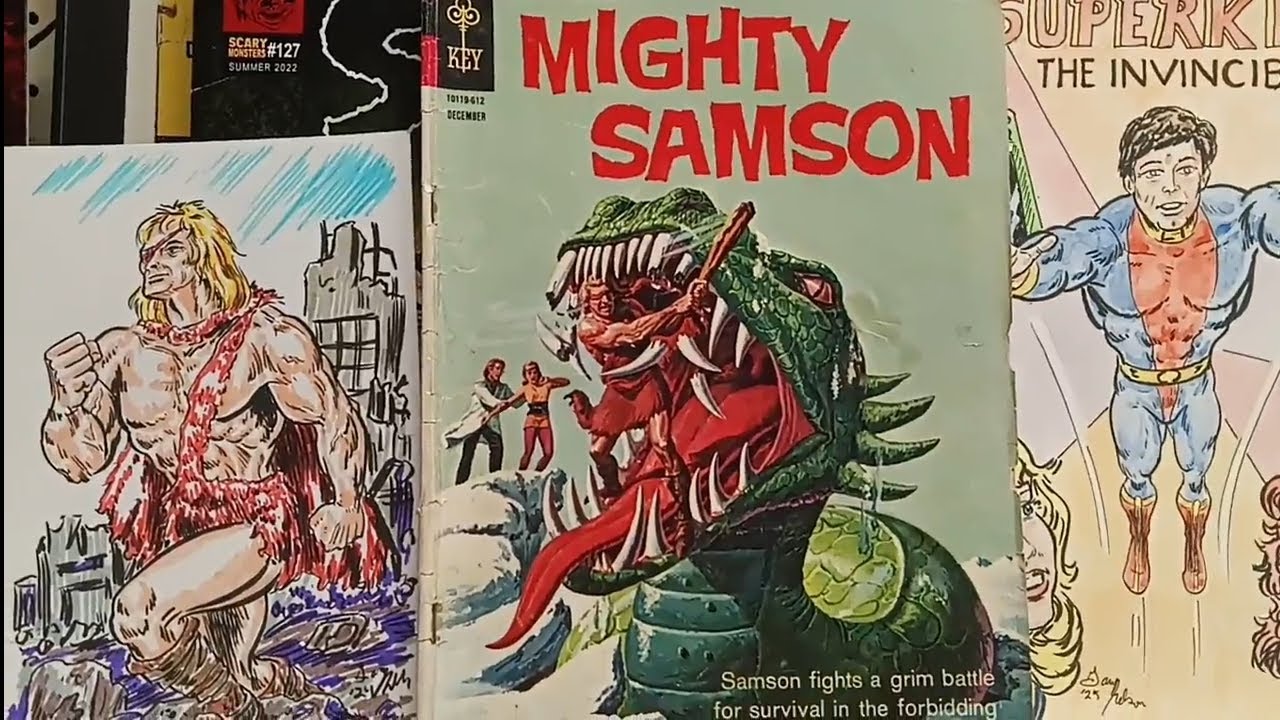 EP 2021 Mighty Samson #8 1966, Gold Key Comics,  by Jack Sparling, George Wilson. Silver Age.