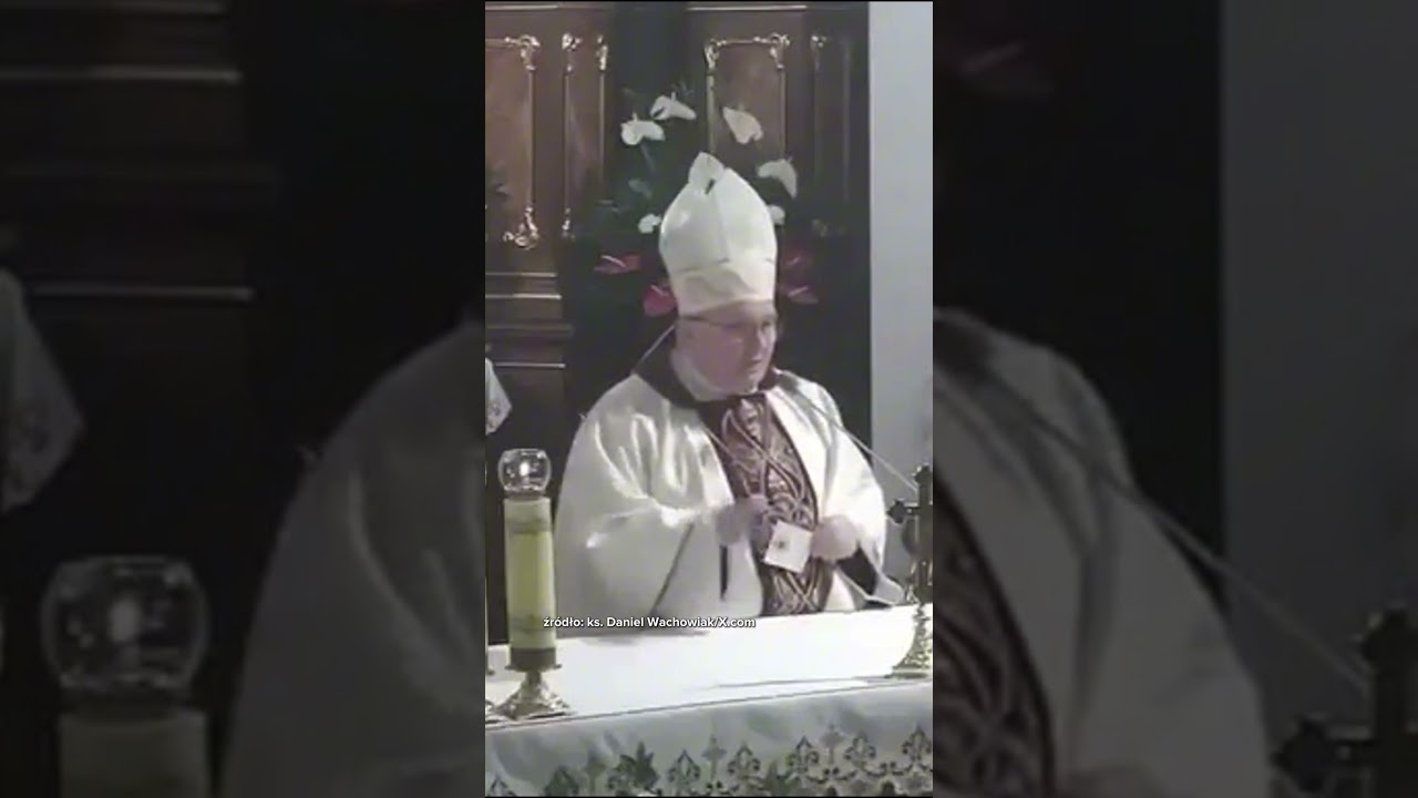 dziwne zachowanie biskupa