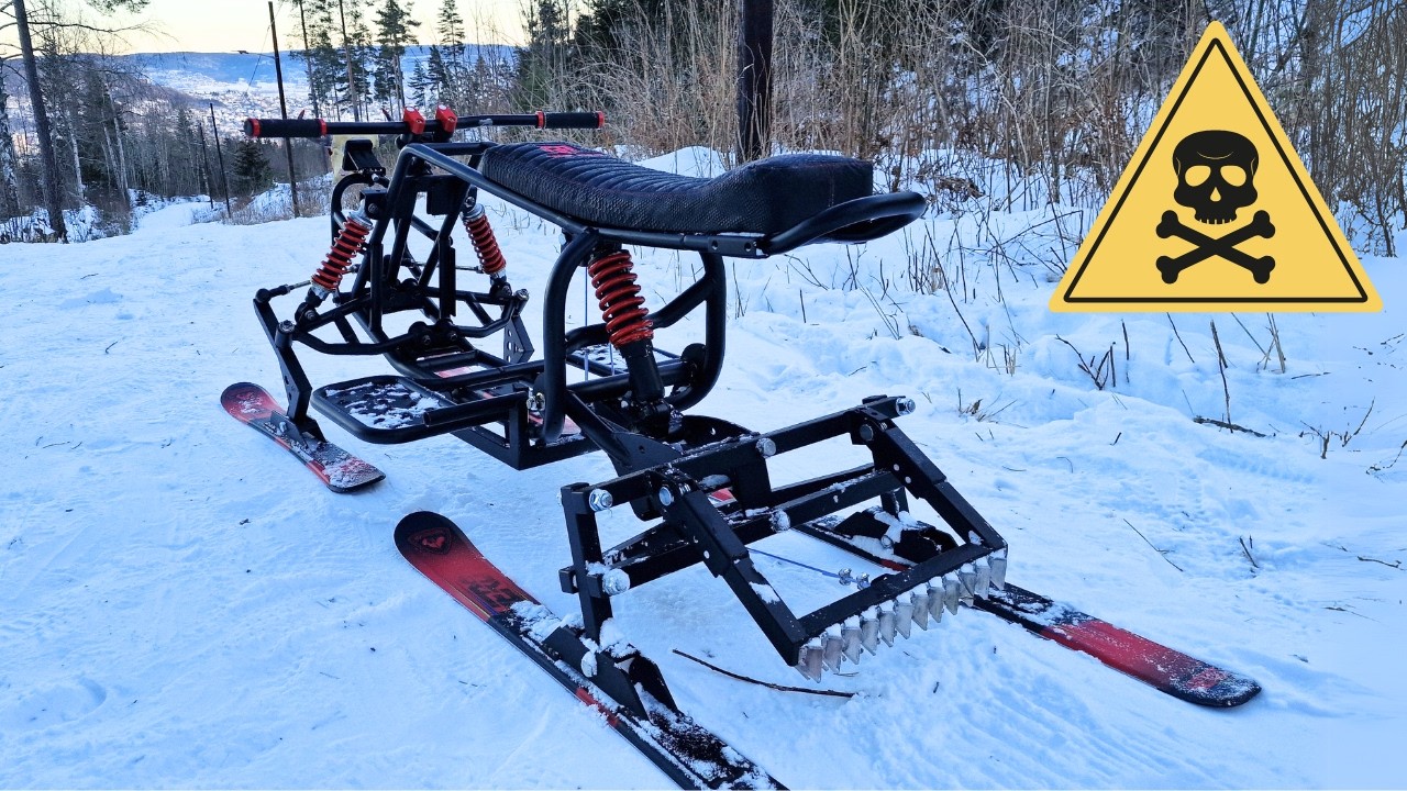 I Built this Snow Sled to Break a Record… And It’s Terrifying!