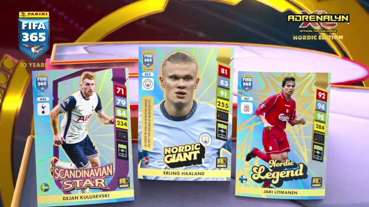 PANINI FIFA 365 ADRENALYN XL&trade; 2025 - NORDIC Edition