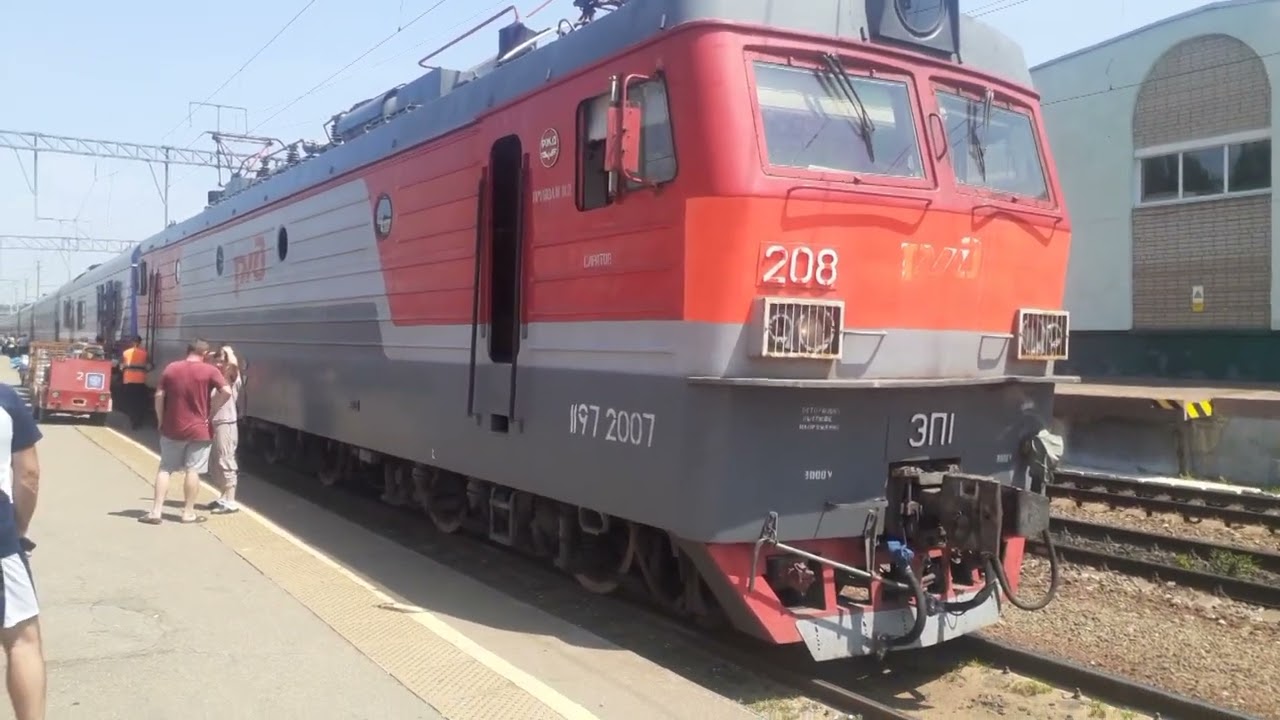 Из Москвы в Махачкалу на поезде №133/134 Москва - Дербент