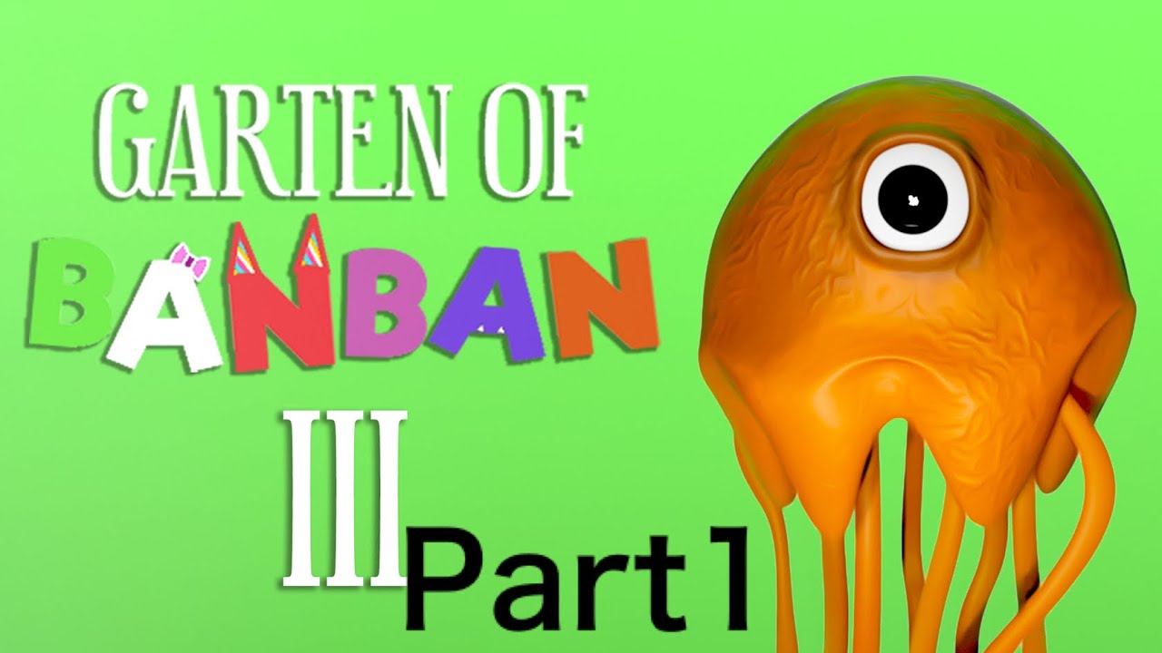 少し前に海外で大流行した幼稚園がテーマのホラーゲーム【Garten of Banban III】をやっていく。実況 Part1