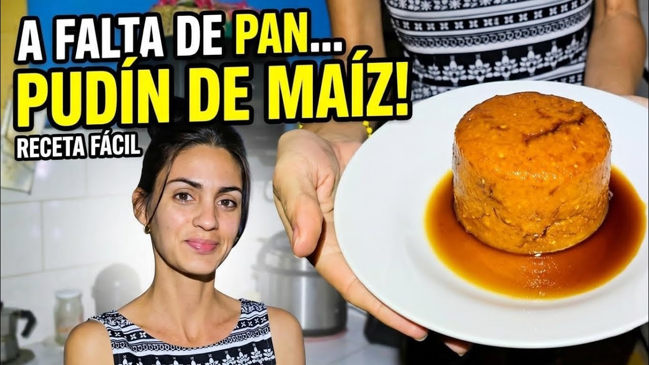 Pudín de Maíz 👉🏻 Así resuelvo un desayuno en Cuba 🇨🇺 #cuba #cubanosporelmundo #cocina #parati 