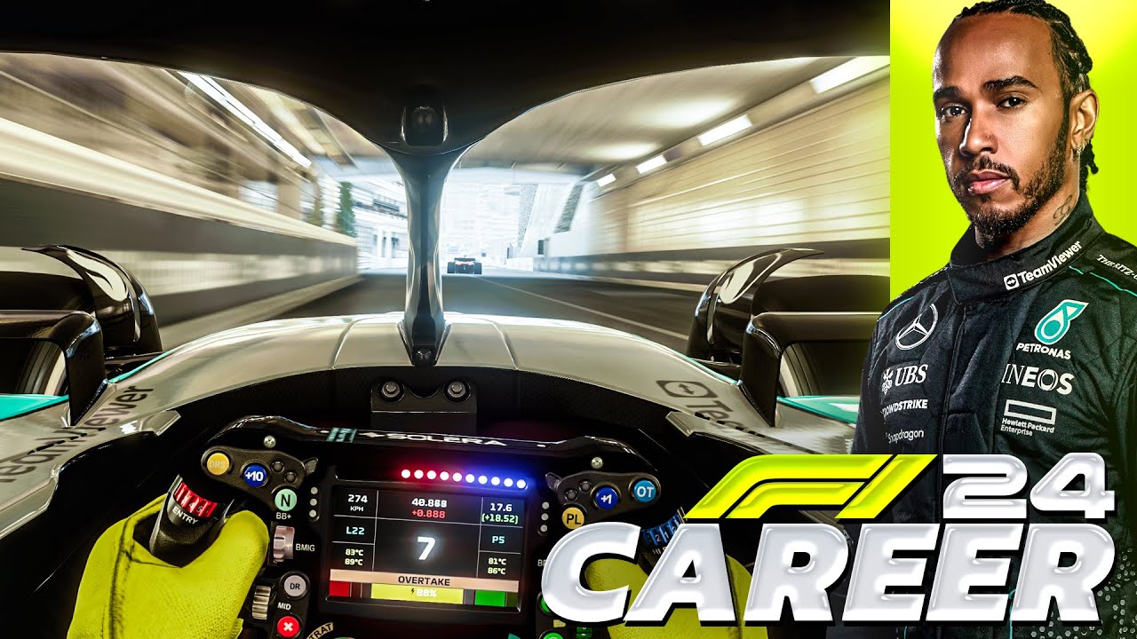 F1 24 Career Mode: MONACO... In Cockpit View (Part 8)