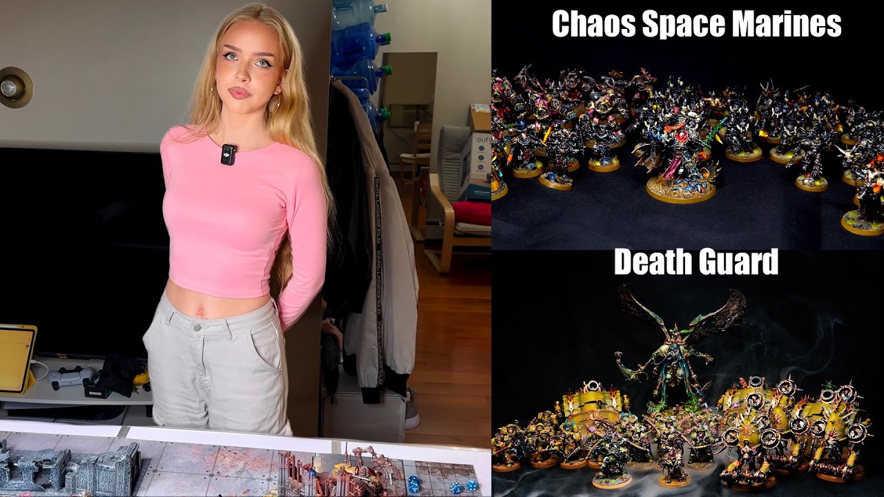 Chaos Space Marines vs Death Guard Battle Report 10th Edition 2000pts Pariah Nexus