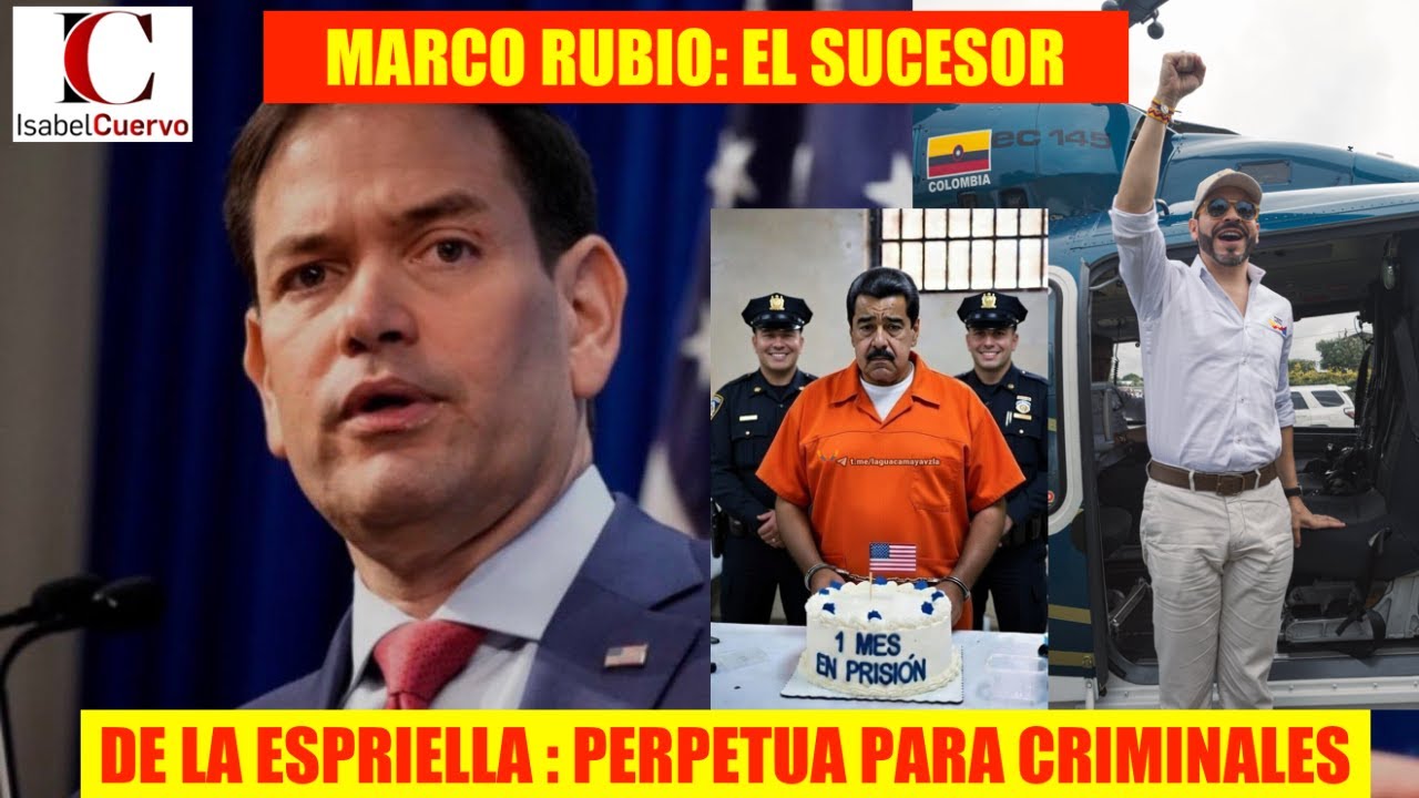 A MADURO SE LE COMPLICA DEFENSA-ADLE DE FRENTE CONTRA EL CRIMEN-RUBIO: EL SUCESOR DE TRUMP