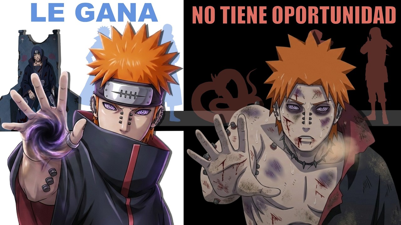 Explicación: Ninjas que Pain el Dios Puede Vencer y los que No Puede parte 1 - Naruto