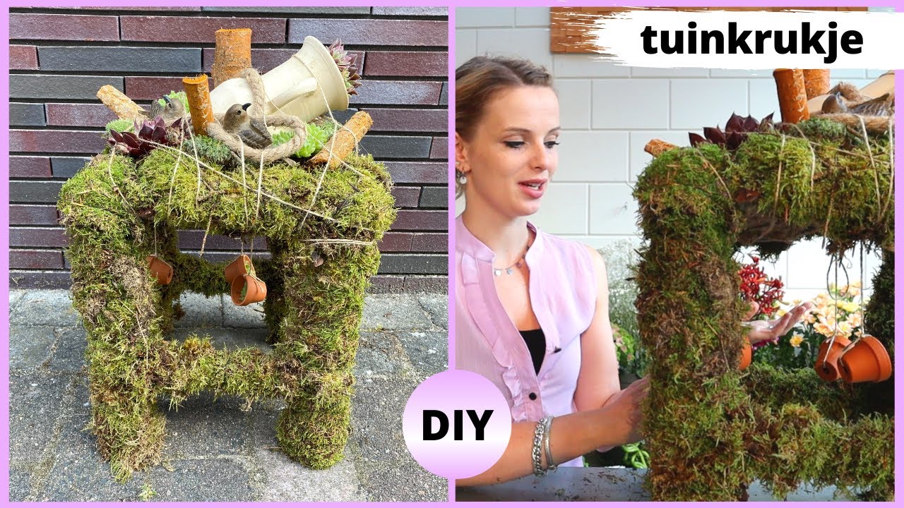 Hoe maak je dit TUIN KRUKJE 🪴🏡 | Cursus bloemschikken #92 | Carlein Tukkers