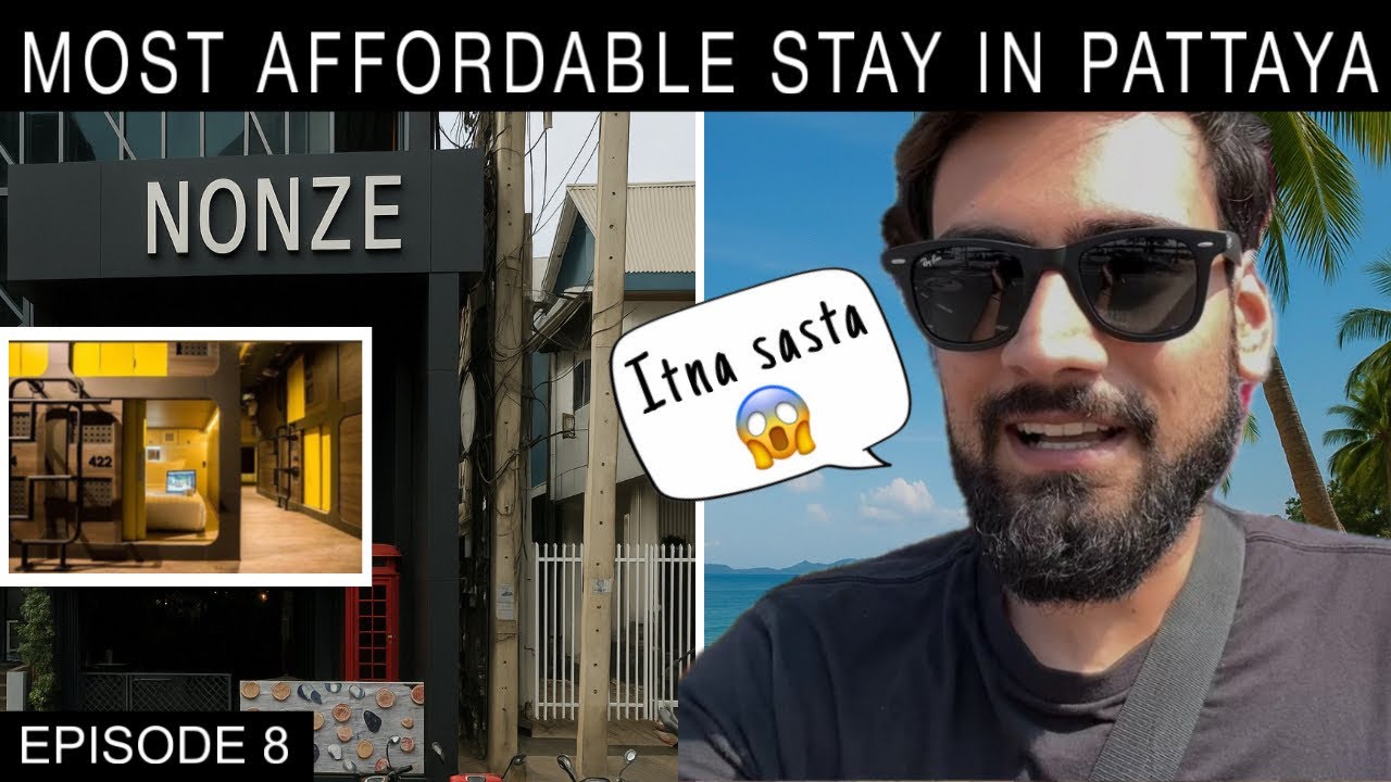 Solo Travel in Pattaya – Hostel Tour & Jomtien Beach Vibes!